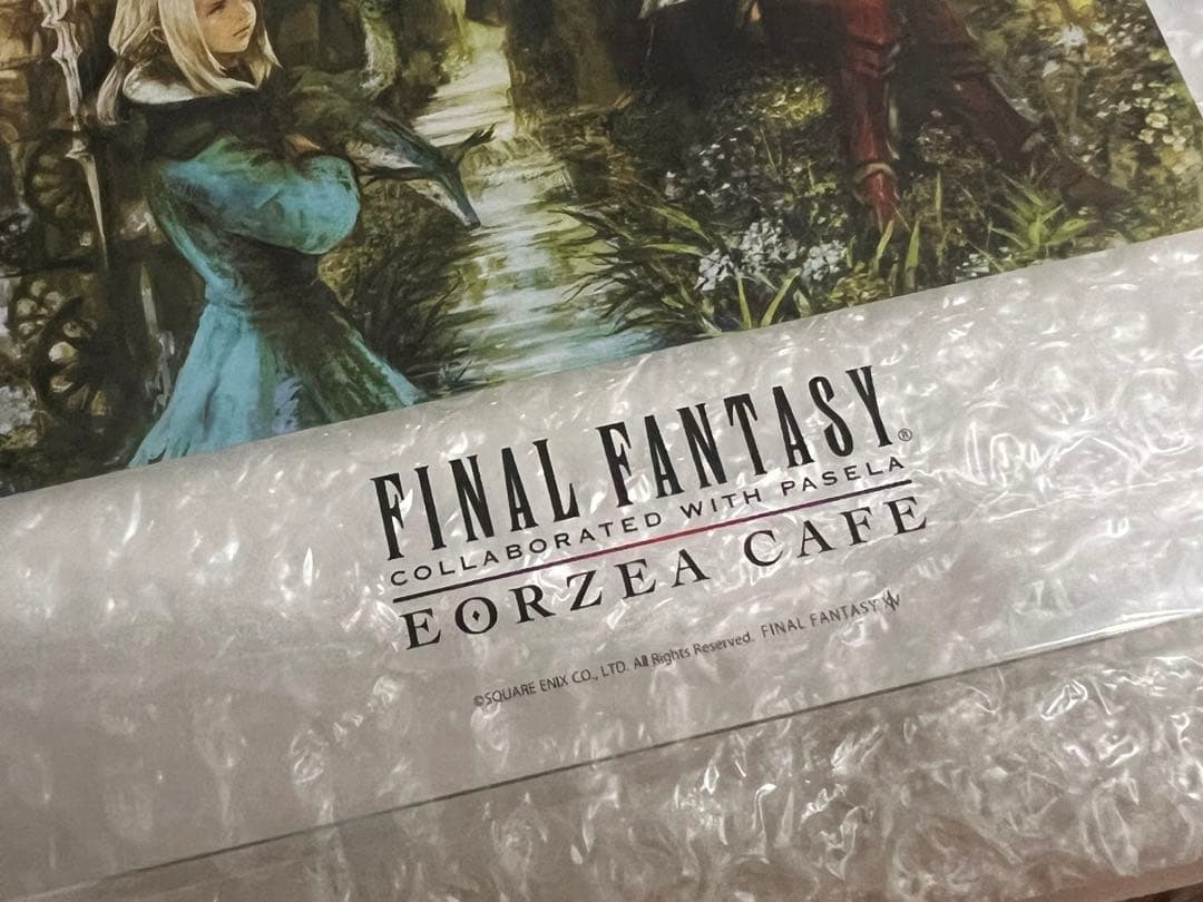 エオカフェ FF14 グリダニア アクリル プレート 都市アート 盾 板 限定