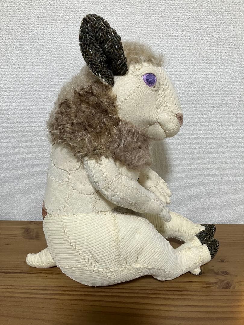 作家 黒田恵枝 ひつじ テディベア