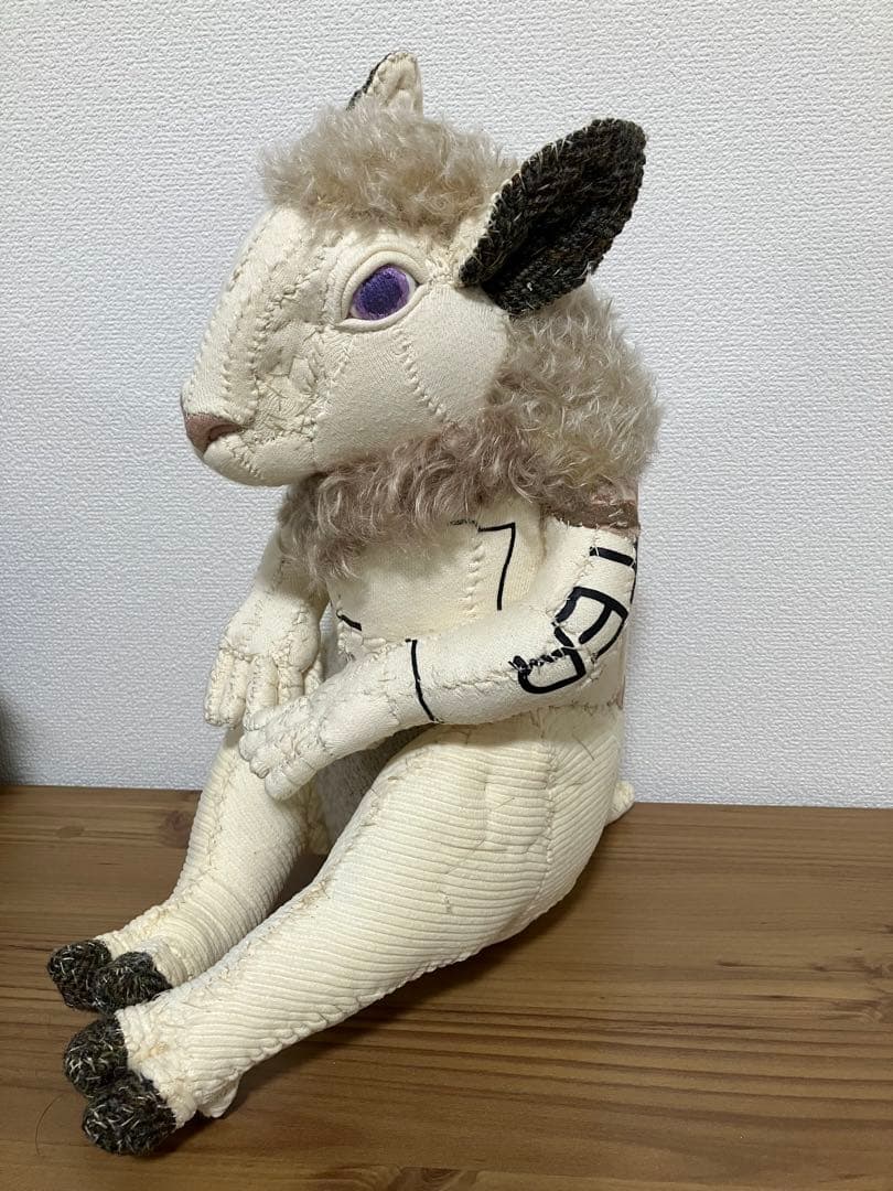 作家 黒田恵枝 ひつじ テディベア