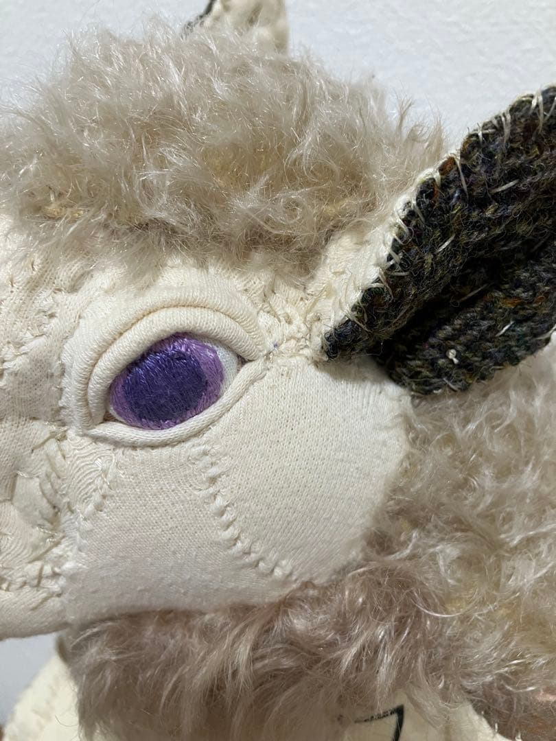 作家 黒田恵枝 ひつじ テディベア