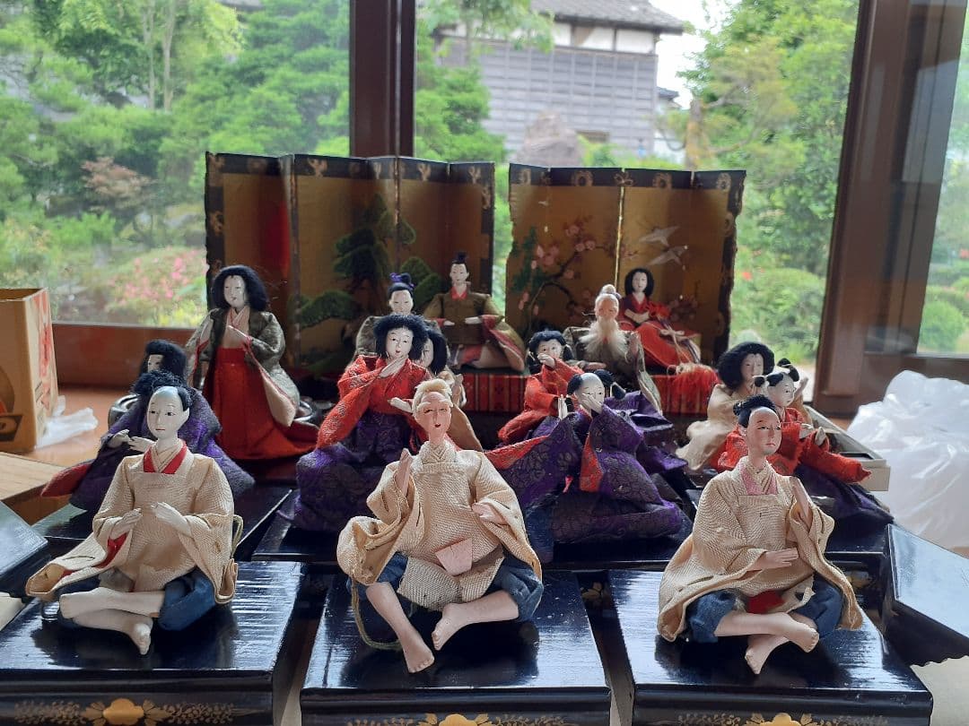 昭和初期のレトロ雛人形セット　ひな人形　人形