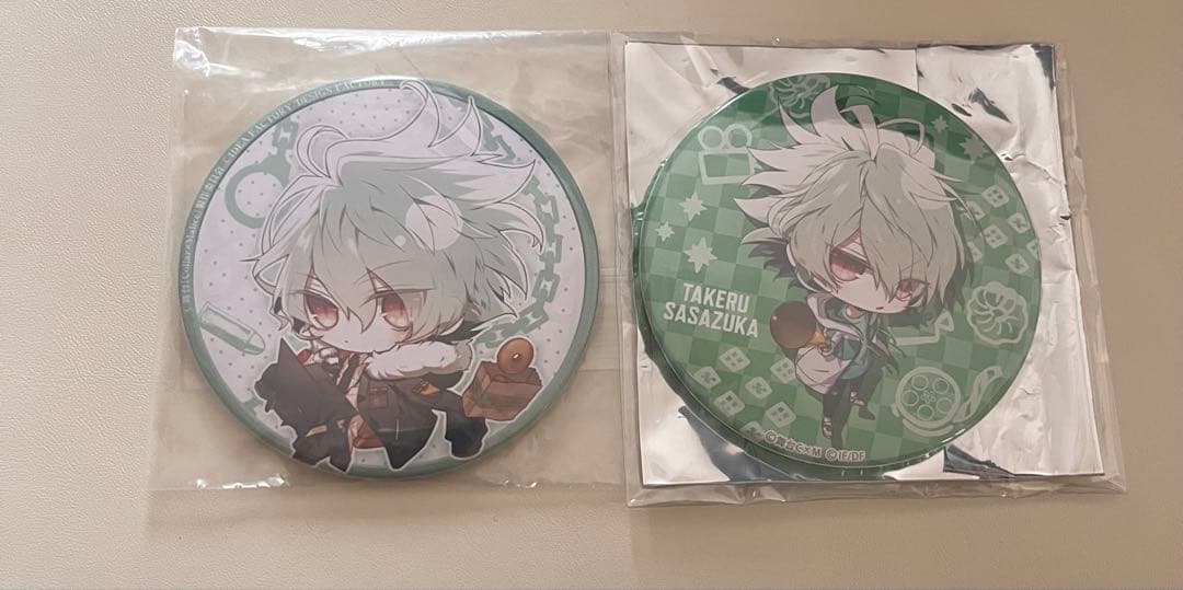 カラマリ 笹塚尊 アクスタ 缶バッジ パルカ マスコット まとめ売り18点セット