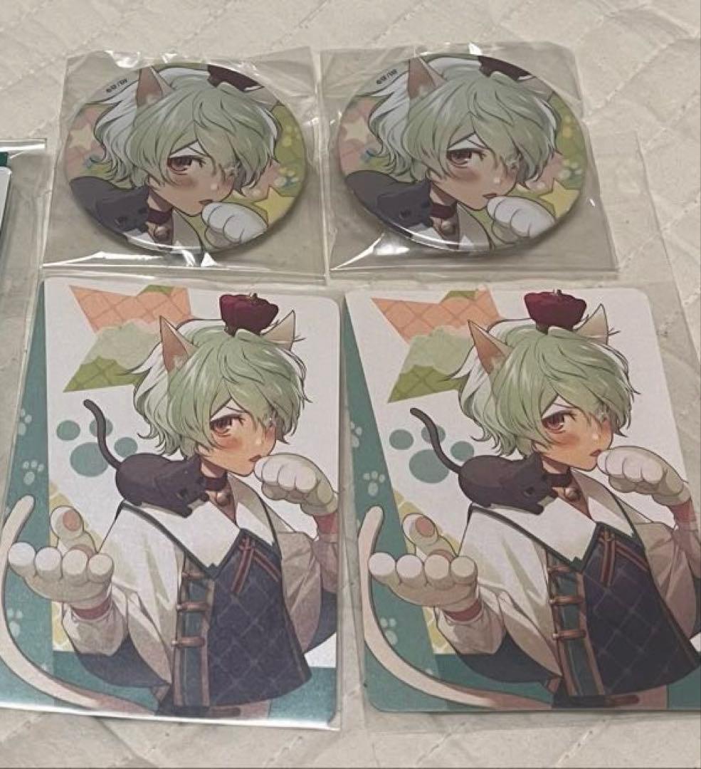 カラマリ 笹塚尊 アクスタ 缶バッジ パルカ マスコット まとめ売り18点セット