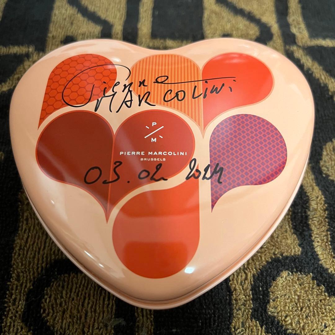 サイン入り】【限定品】PIERRE MARCOLINIハート缶 - メルカリ