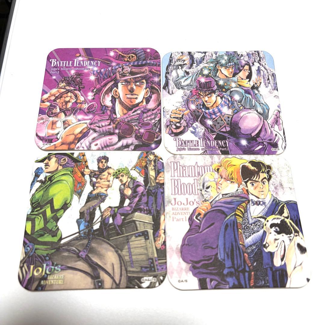 ジョジョ展 アートコースター 4枚とポチ袋5枚セット - メルカリ