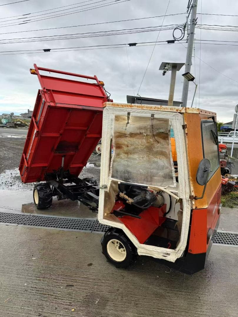 【福岡県みやま市】ヤンマー　運搬車 HFDA181R セル付 中折れ式 ダンプ式