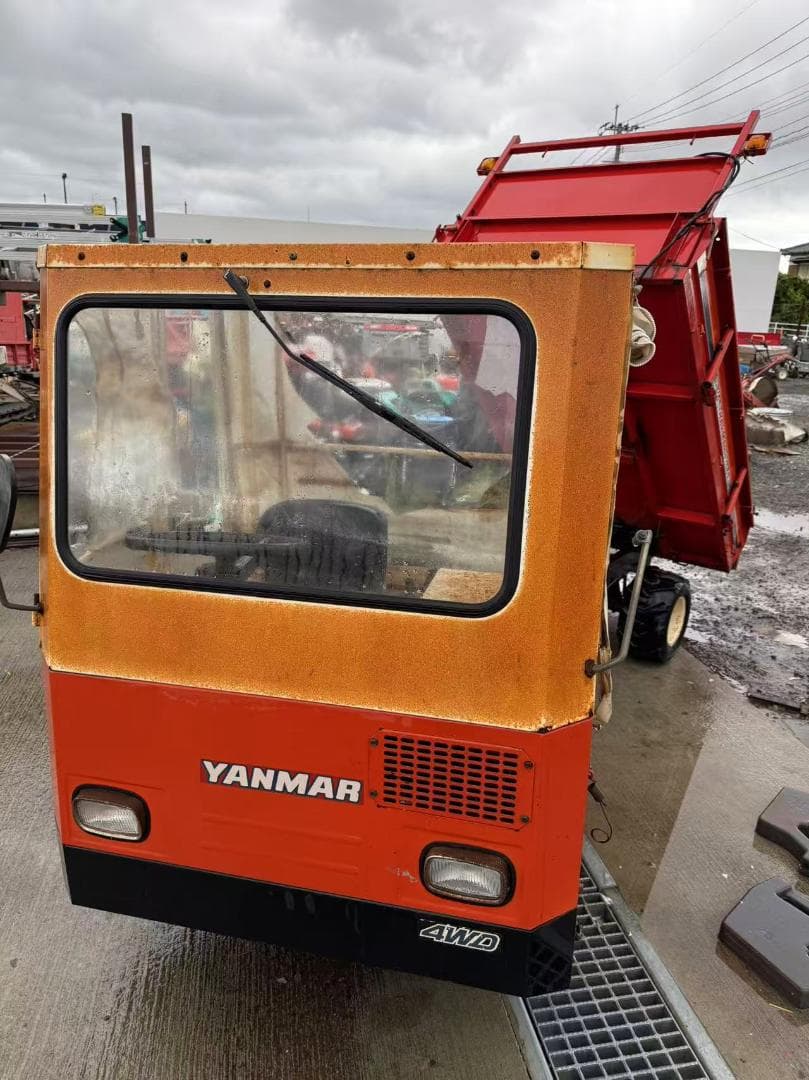 【福岡県みやま市】ヤンマー　運搬車 HFDA181R セル付 中折れ式 ダンプ式