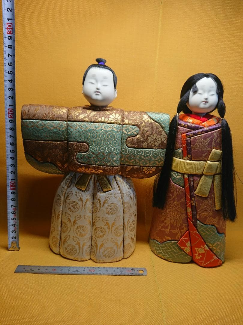 人形　木目込み 　ひな人形　置物　インテリア　工芸品　美術品　A1199