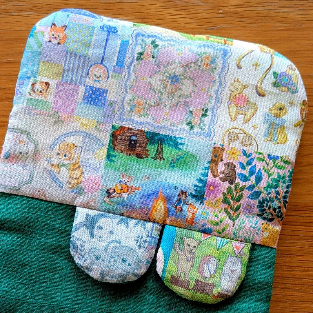 新作☆やわふわガーゼハンカチ⭐️ユキエモン☆アニバーサルパッチ