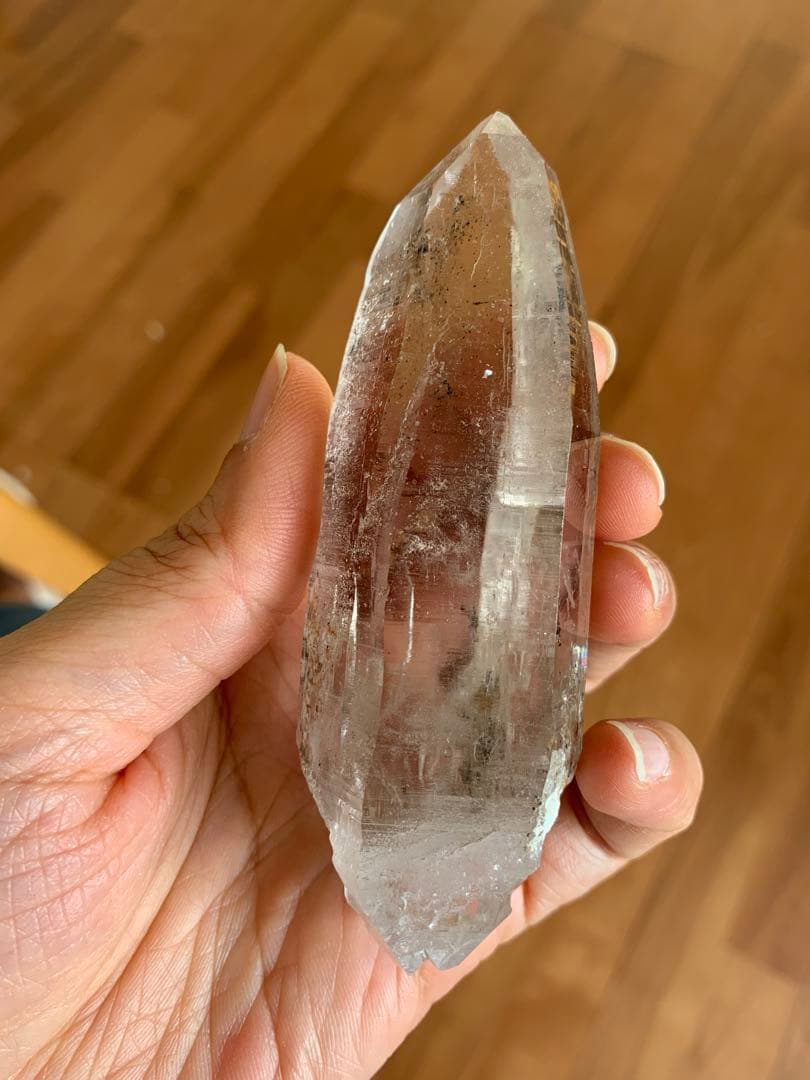 値下げ！ヒマラヤ水晶　パキスタン　 超クリアー　セルフヒールド　ＤＴ　虹あり