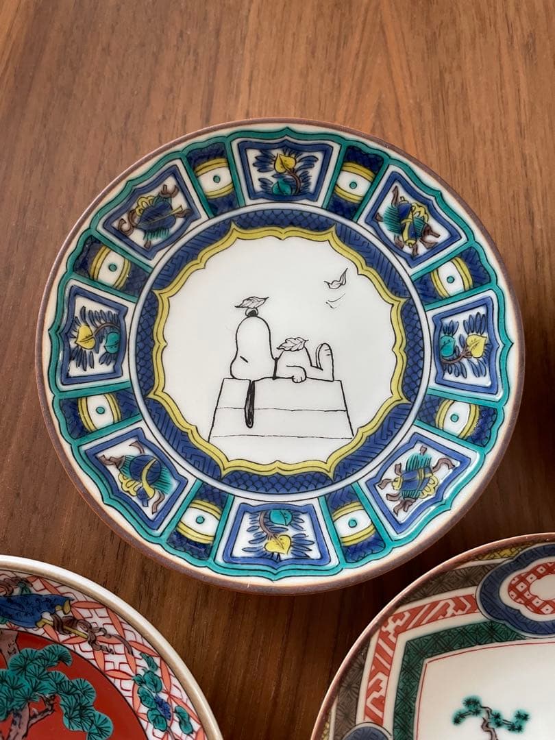 九谷焼 スヌーピー 小皿セット - メルカリ