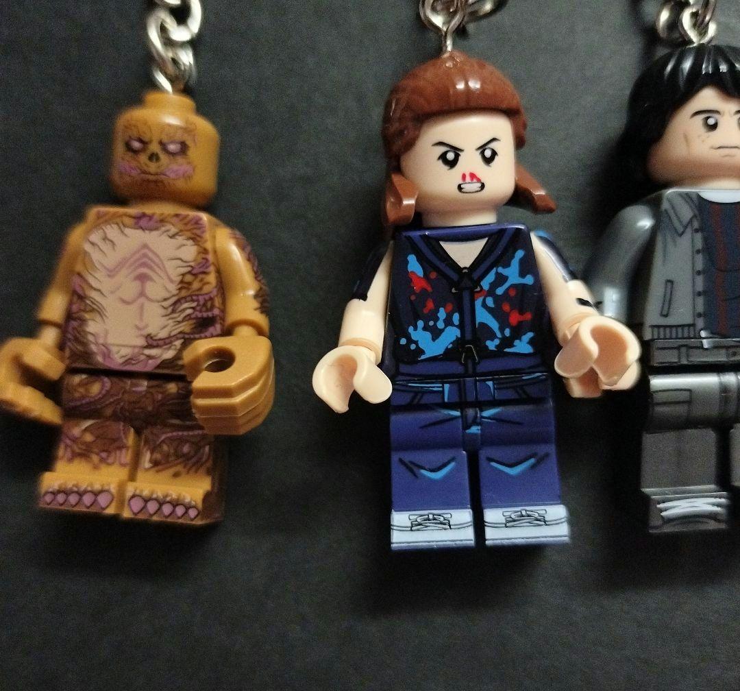 ストレンジャーシングス ミニフィグ ブロックキーホルダー ダスティン