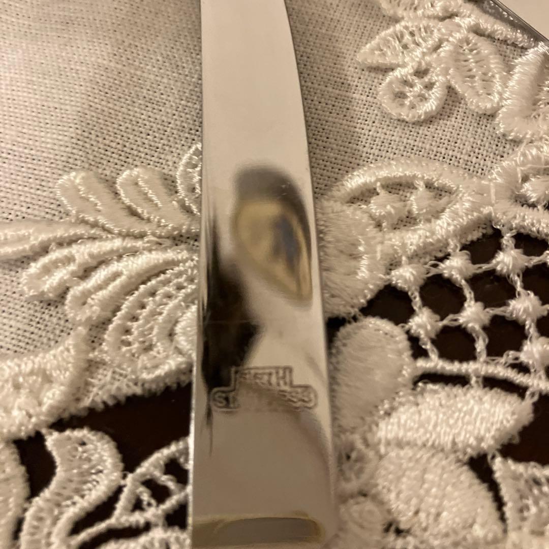 英国ヴィンテージ　ティーナイフ　6本組