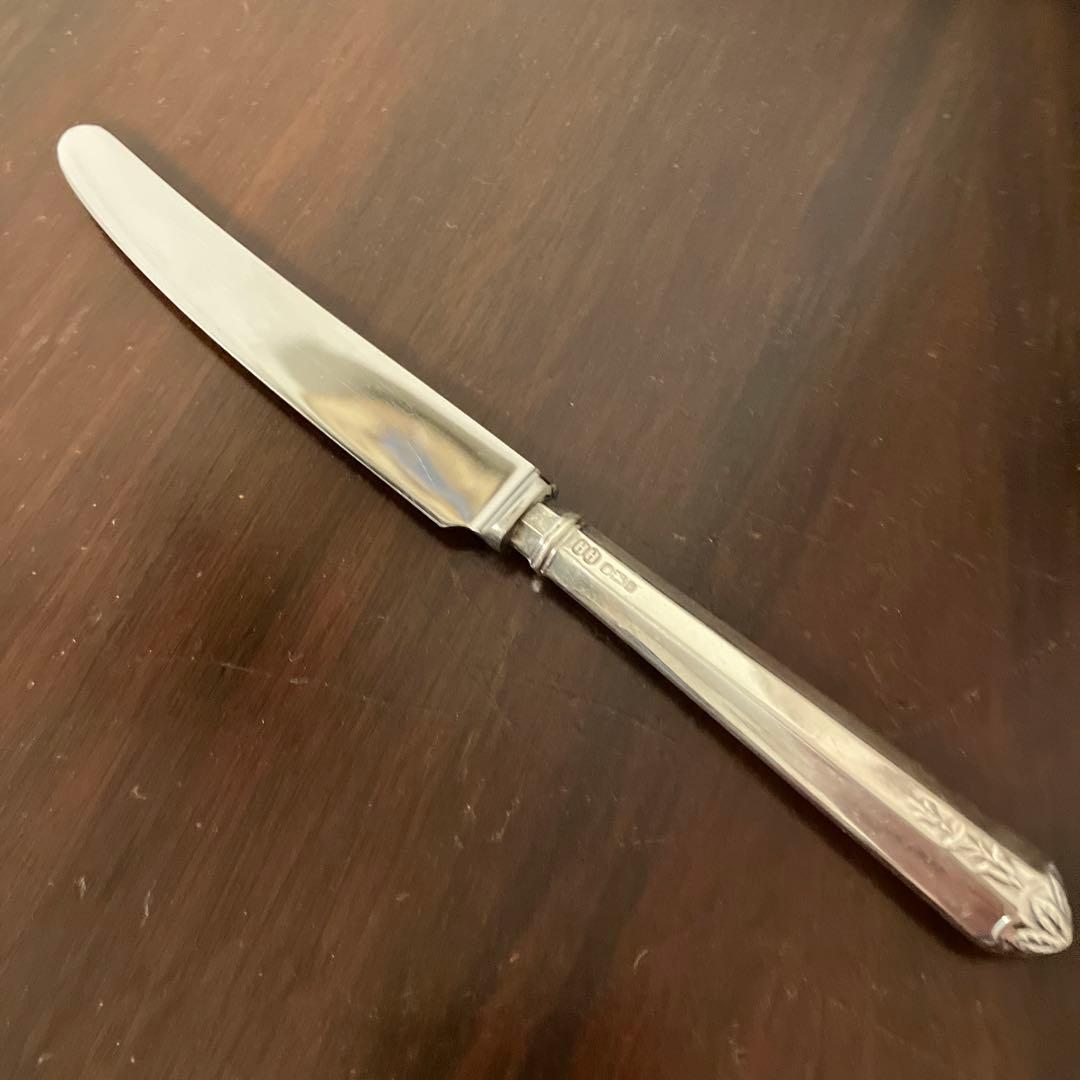 英国ヴィンテージ　ティーナイフ　6本組