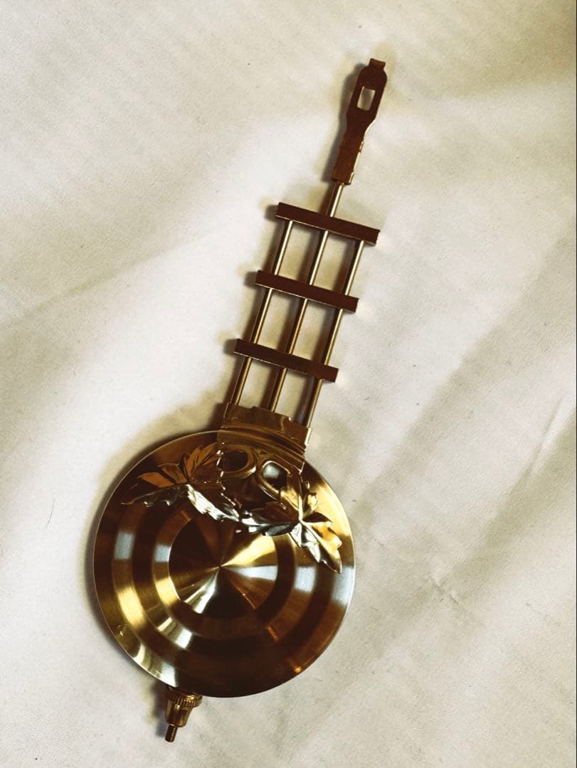 【未使用品】リズム時計工業 CITIZEN 柱時計 「巧」 ゼンマイ式 14日巻