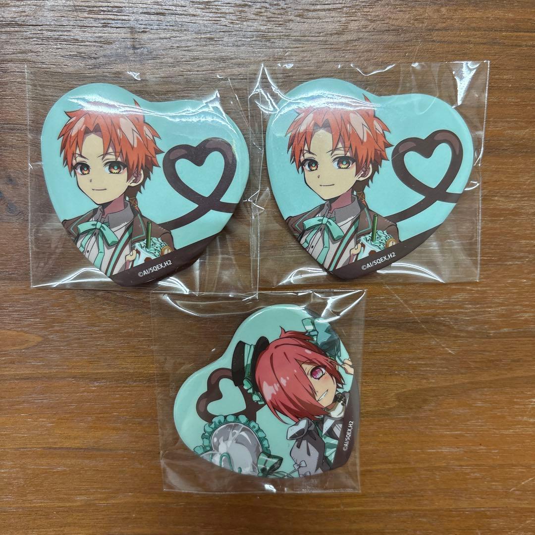 地縛少年花子くん ファミマ 缶バッジ チョコミント 蒼井茜 ミツバ