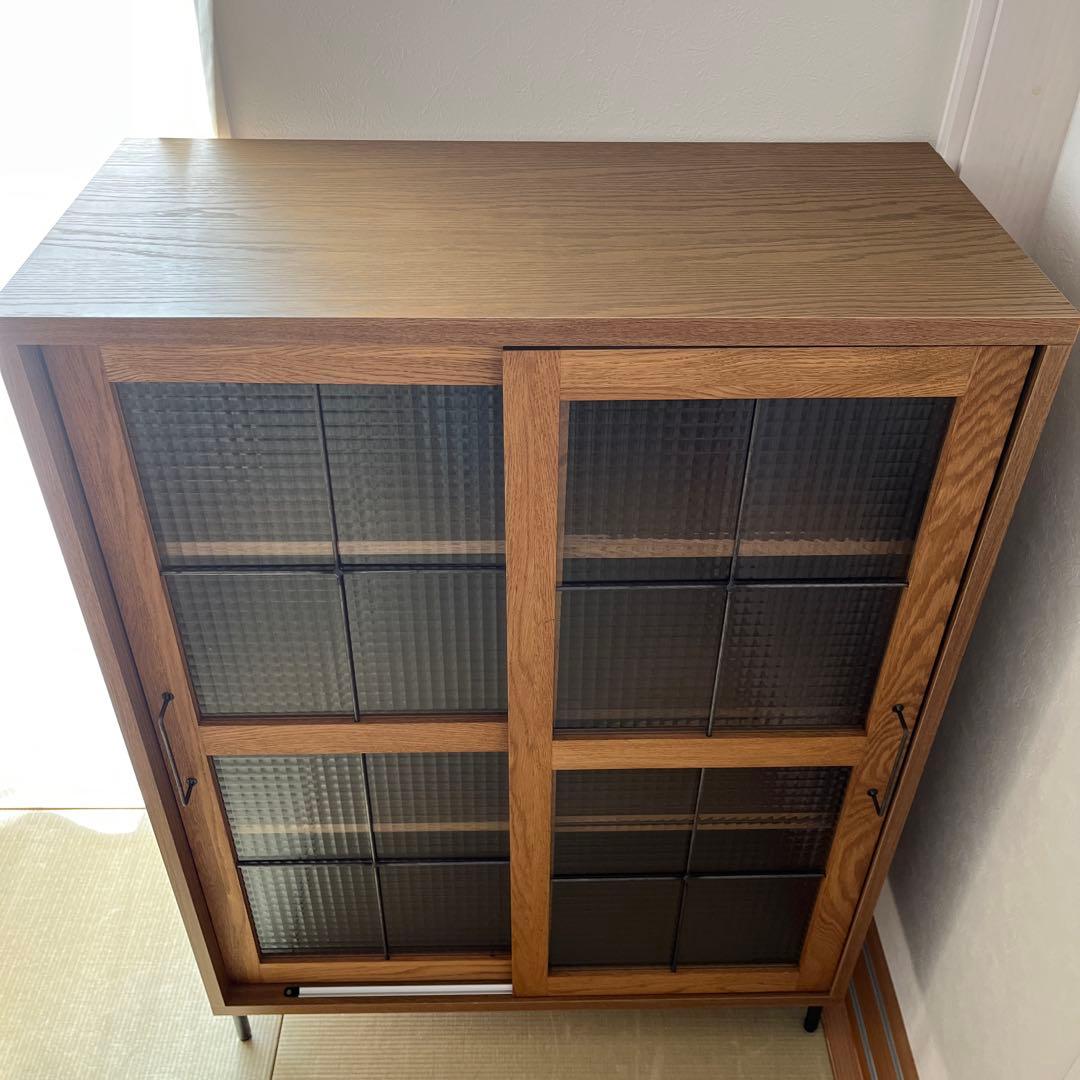 a.depeche アデペシュ カデル スライドガラスキャビネット