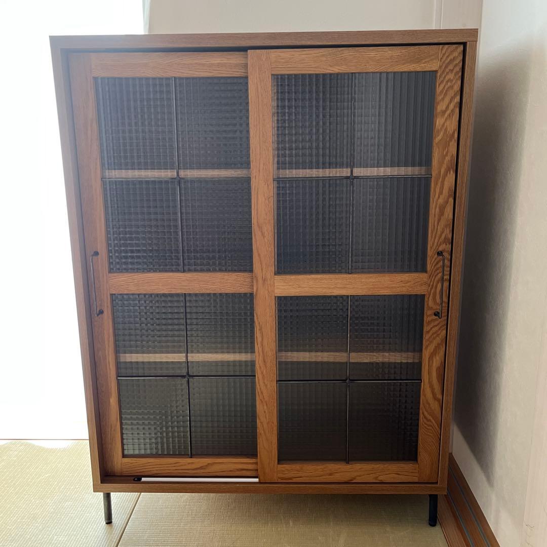 a.depeche アデペシュ カデル スライドガラスキャビネット