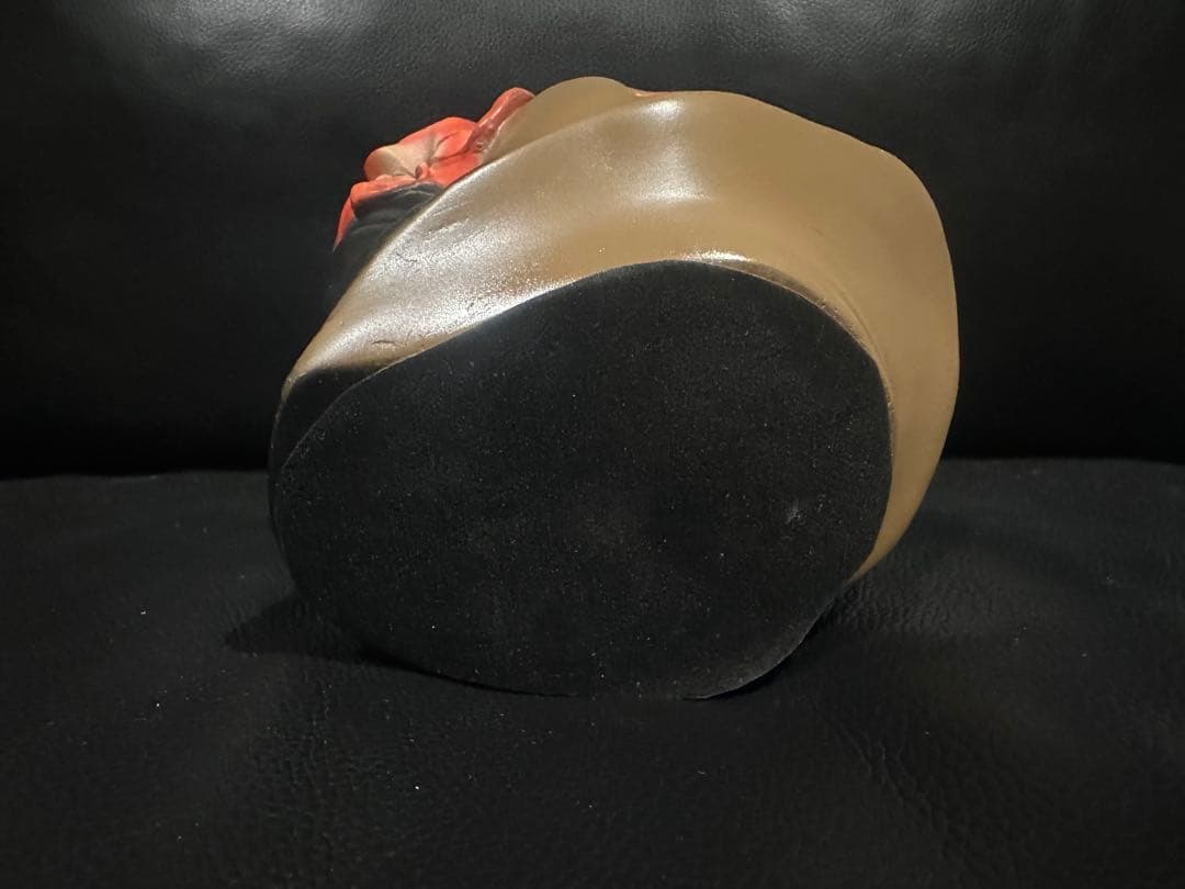 【未開封新品】ハワイアンレトロ希少品 ハイビスカスの花付き女性の顔像