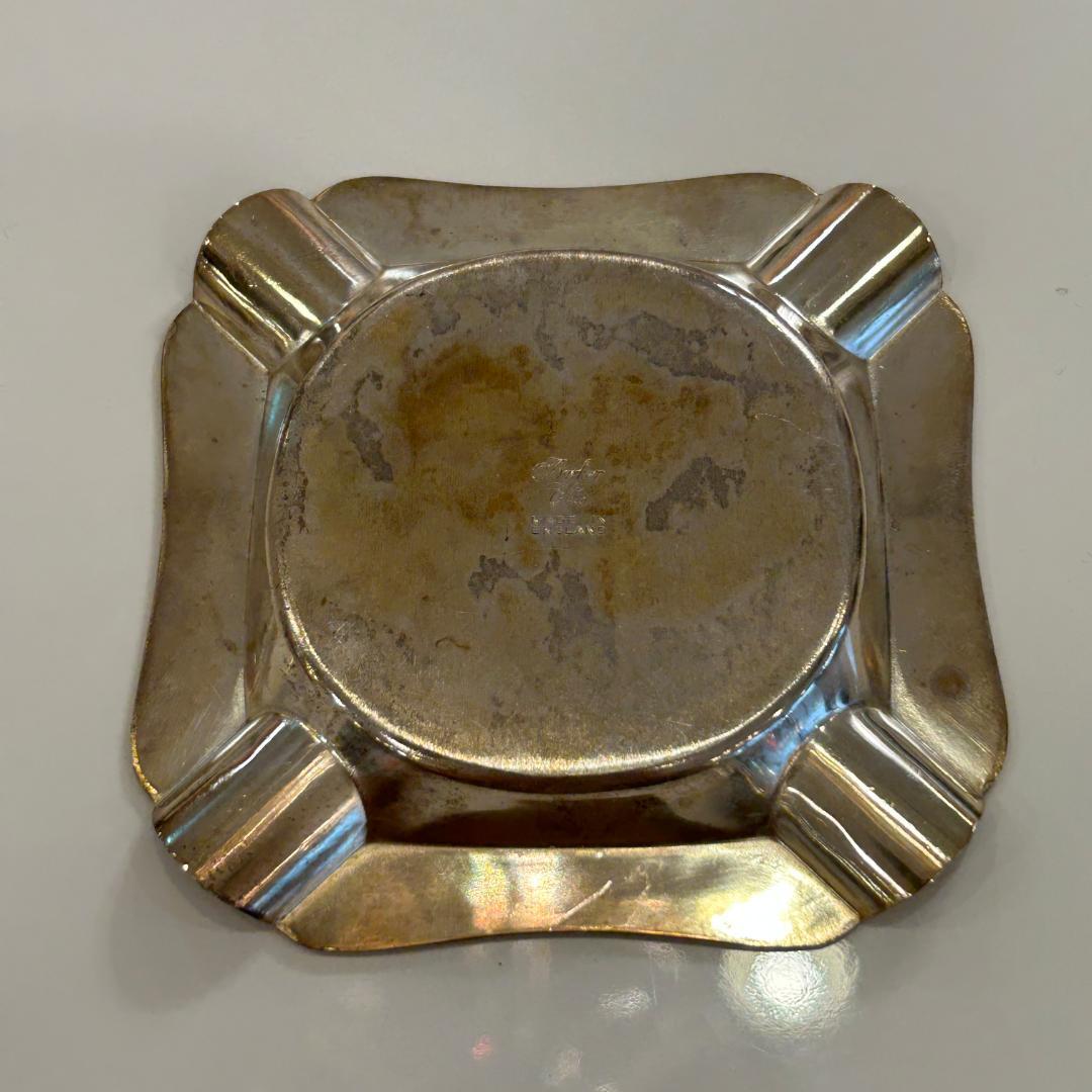 【アウトレット】♥Barker Ellis バーカーエリス シルバープレート灰皿