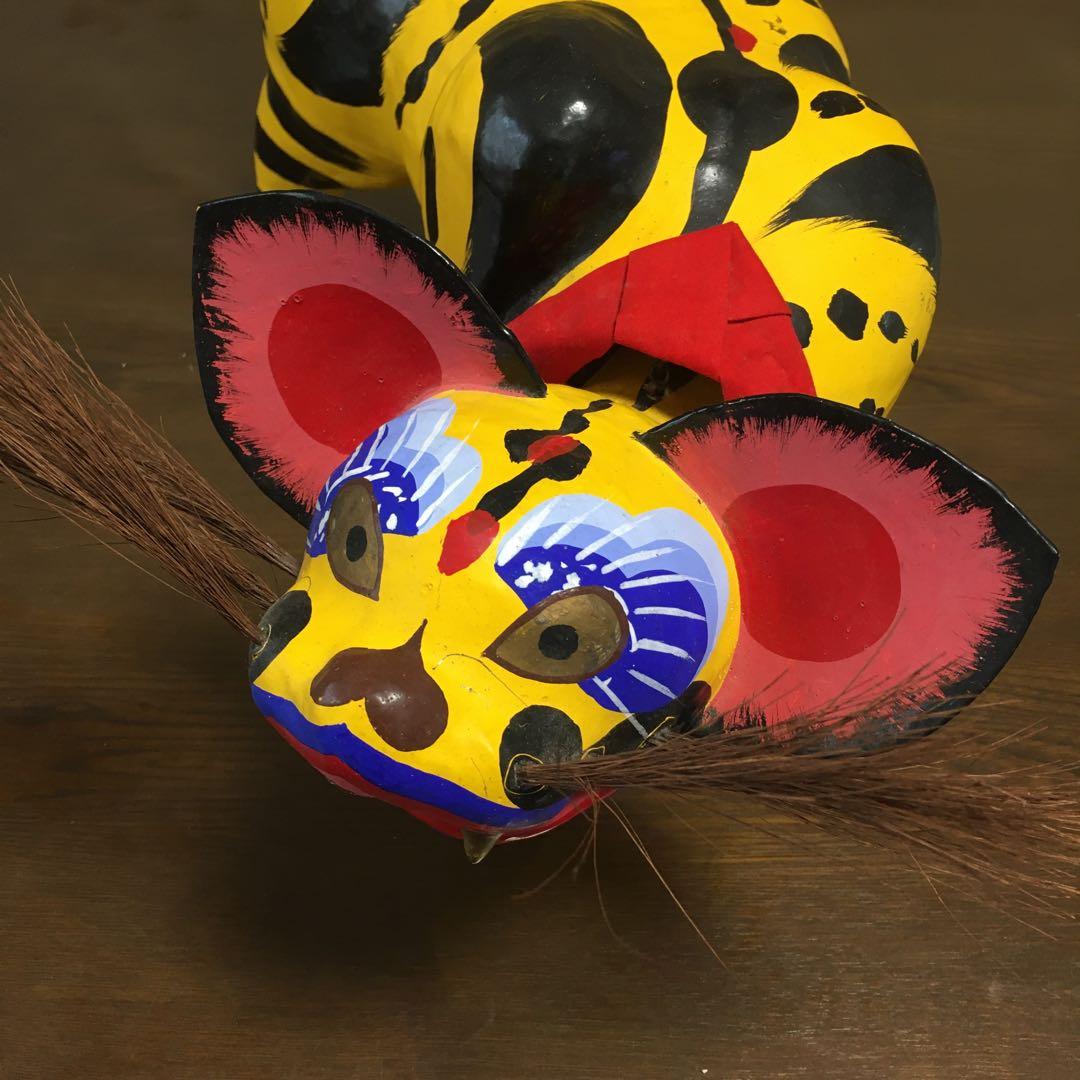 訳あり 出雲張子 高橋孝市作 首振り虎 張子虎 大 - メルカリ