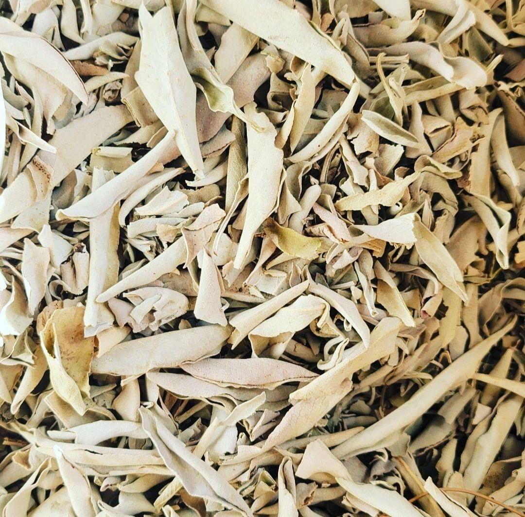 まるページ☆無農薬ホワイトセージ枝無しリーフ1.5KG