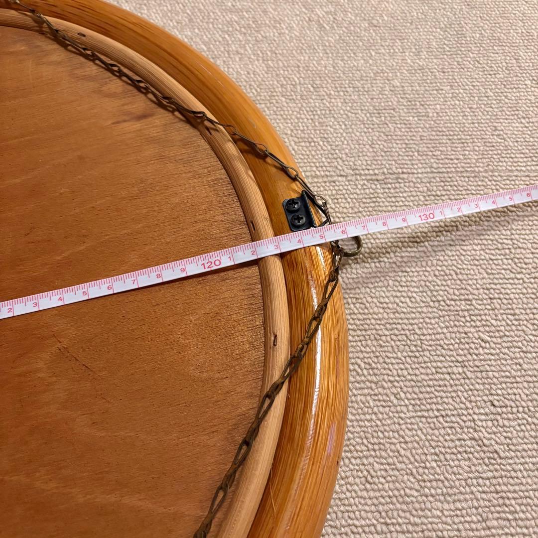 鏡 Vintage Rattern Mirror