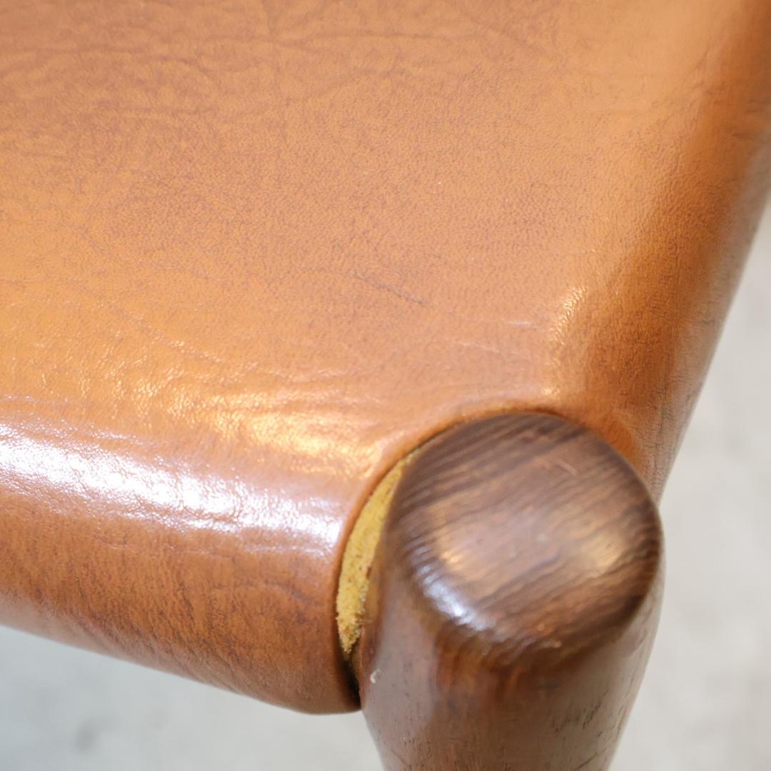 デンマーク J.L.Moller チーク材 No.80 ダイニングチェア 2脚