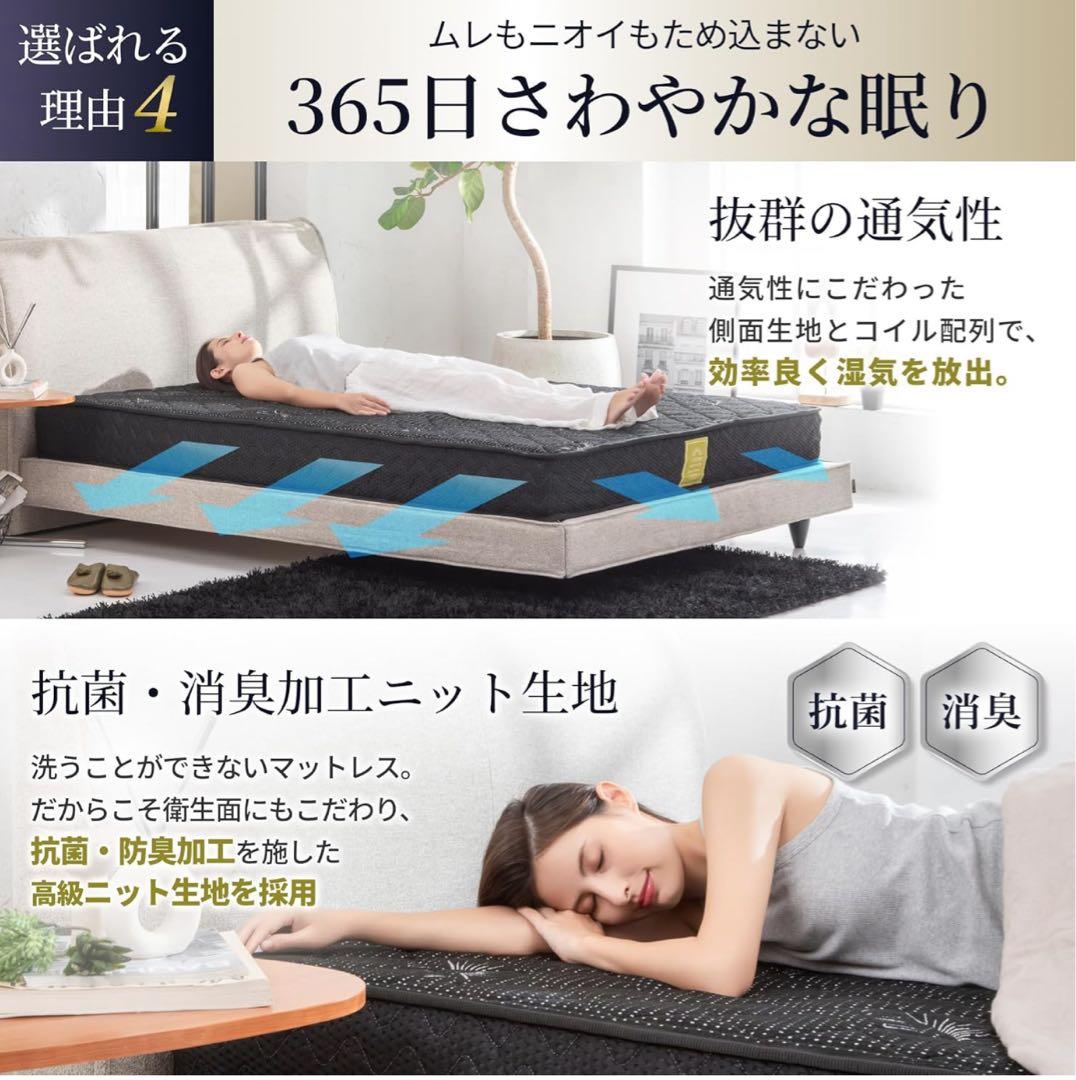 GOKUMIN プレミアムスプリングマットレス SD