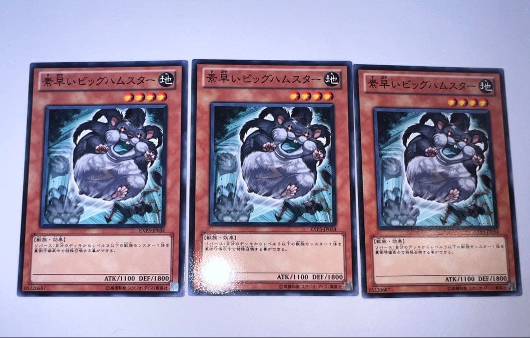 素早い ビッグハムスター EXP 遊戯王 - メルカリ