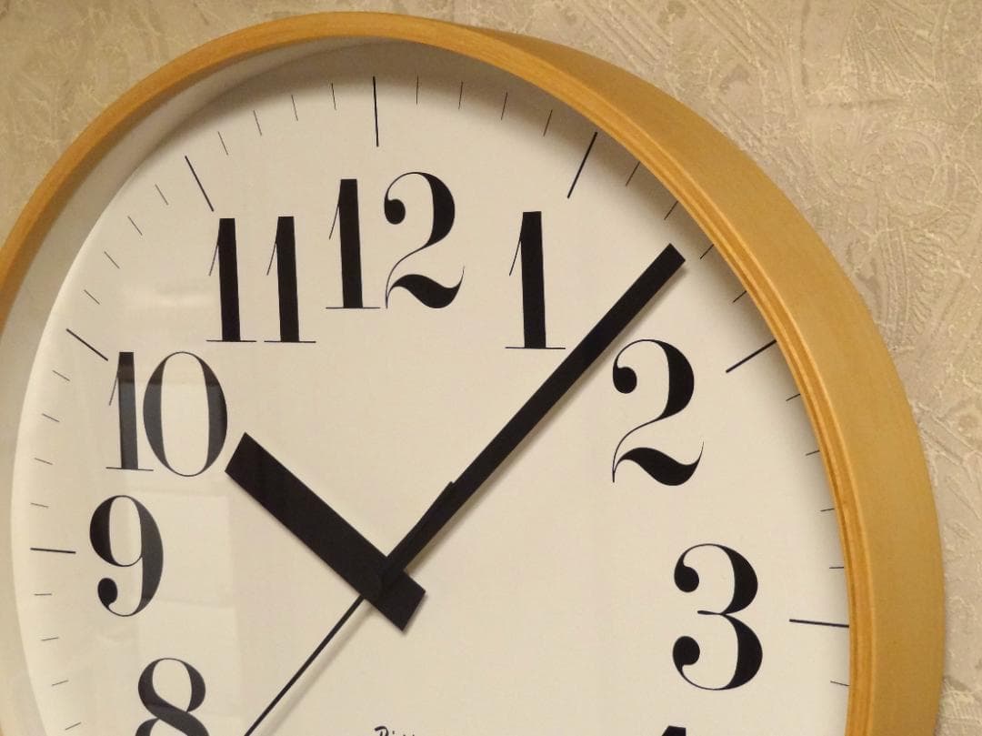 ★Wi-Fi掛け時計★リキクロック30.5cmをカスタム★RIKI CLOCK★