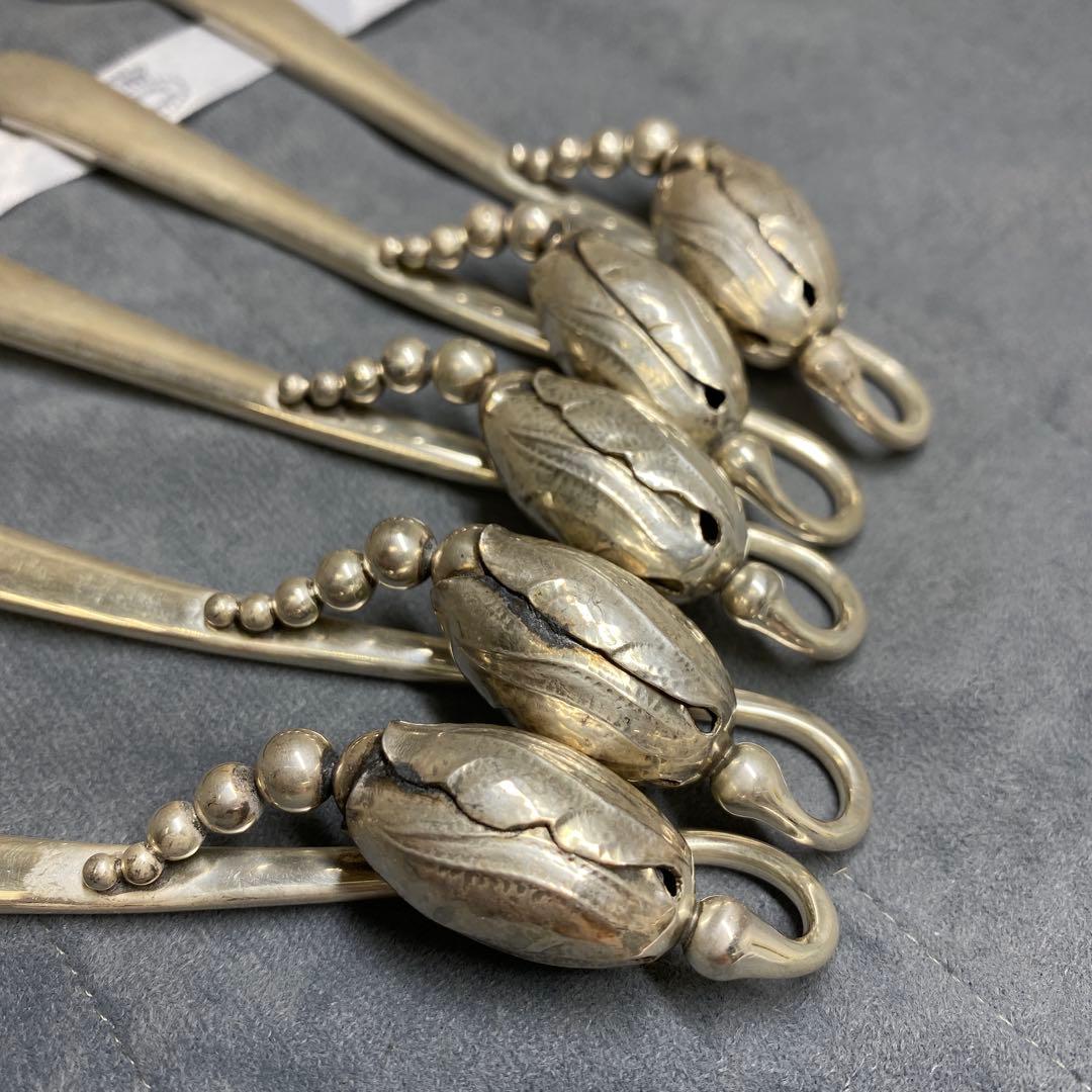 ジョージジェンセン　ブロッサム　ディナーフォーク　sterling925 5本