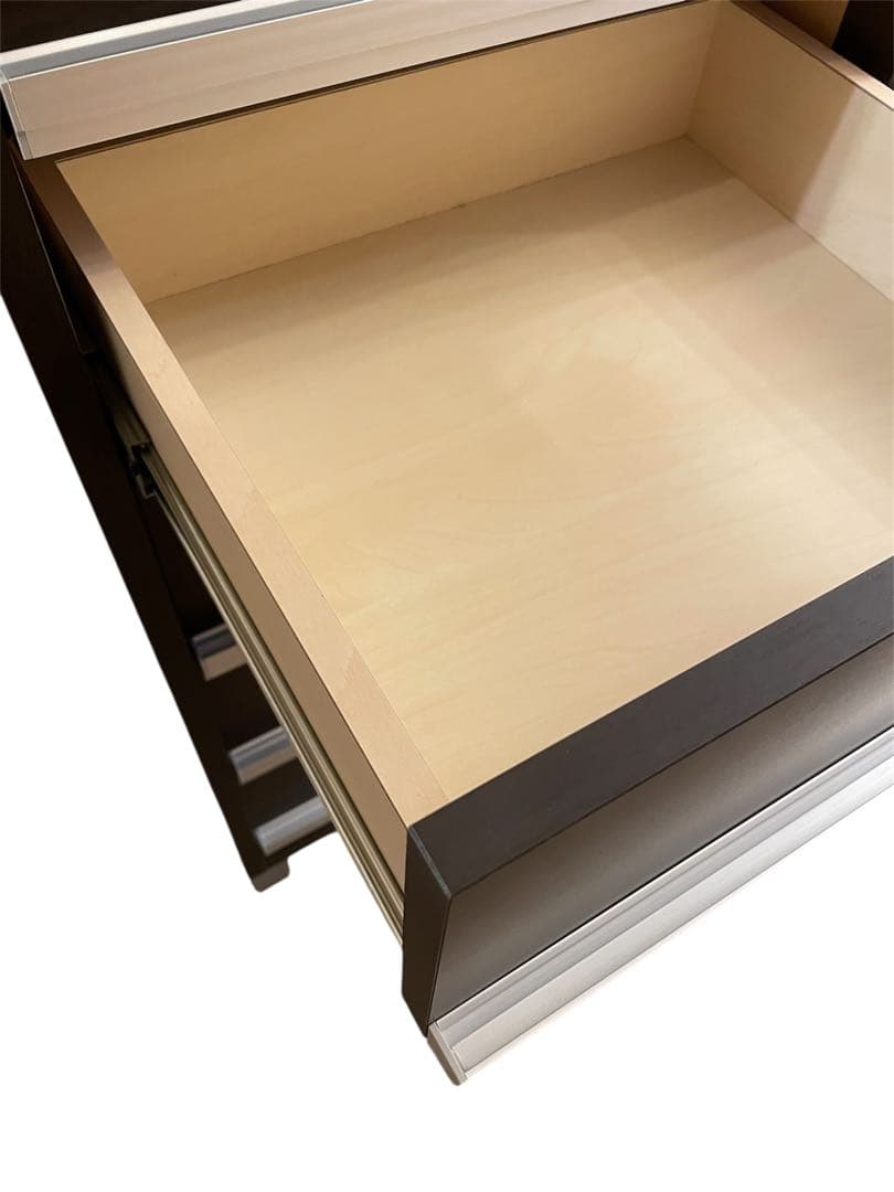 オークス CDラック キャビネット 木目調 7段 収納 飾り棚 約735枚収納