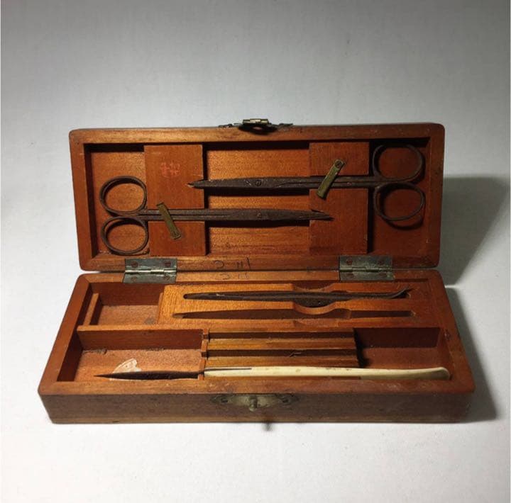 道具箱 アンティーク 昭和レトロ 工具箱 古道具 古民具 木製 - メルカリ