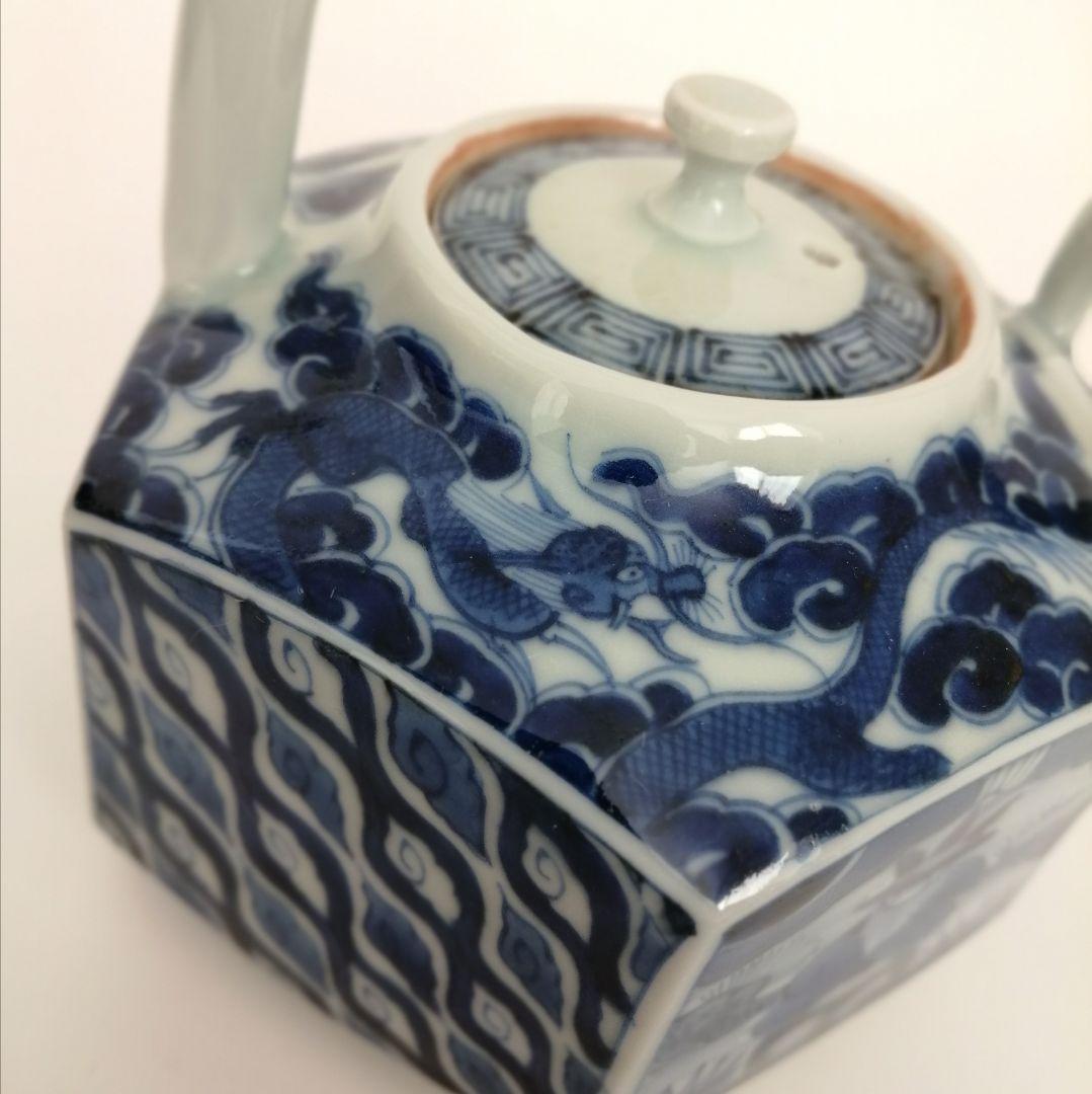 湖東焼 染付 六角 銚子 - メルカリ