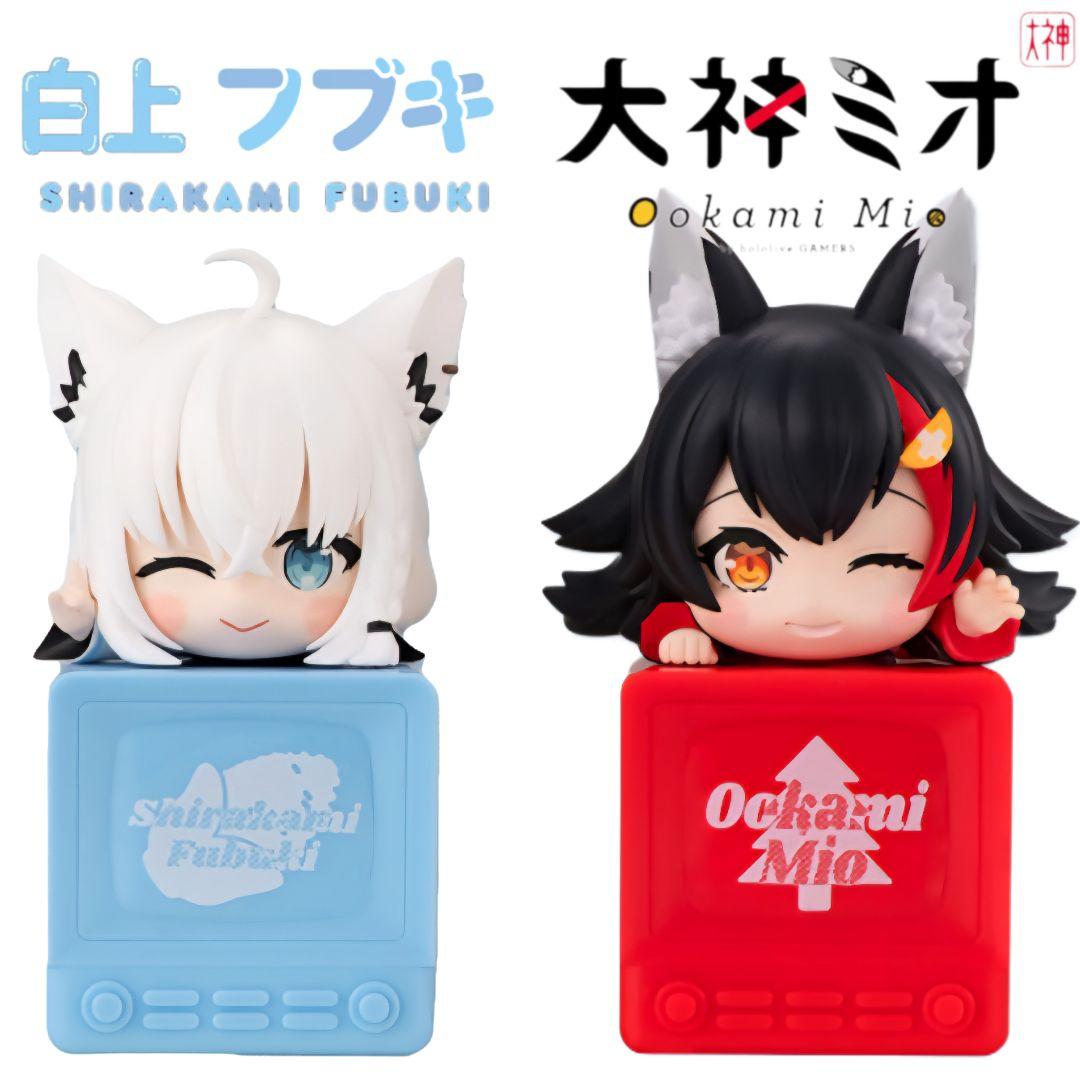 ホロライブ ひっかけフィギュア フブミオ2体セット♪ - メルカリ