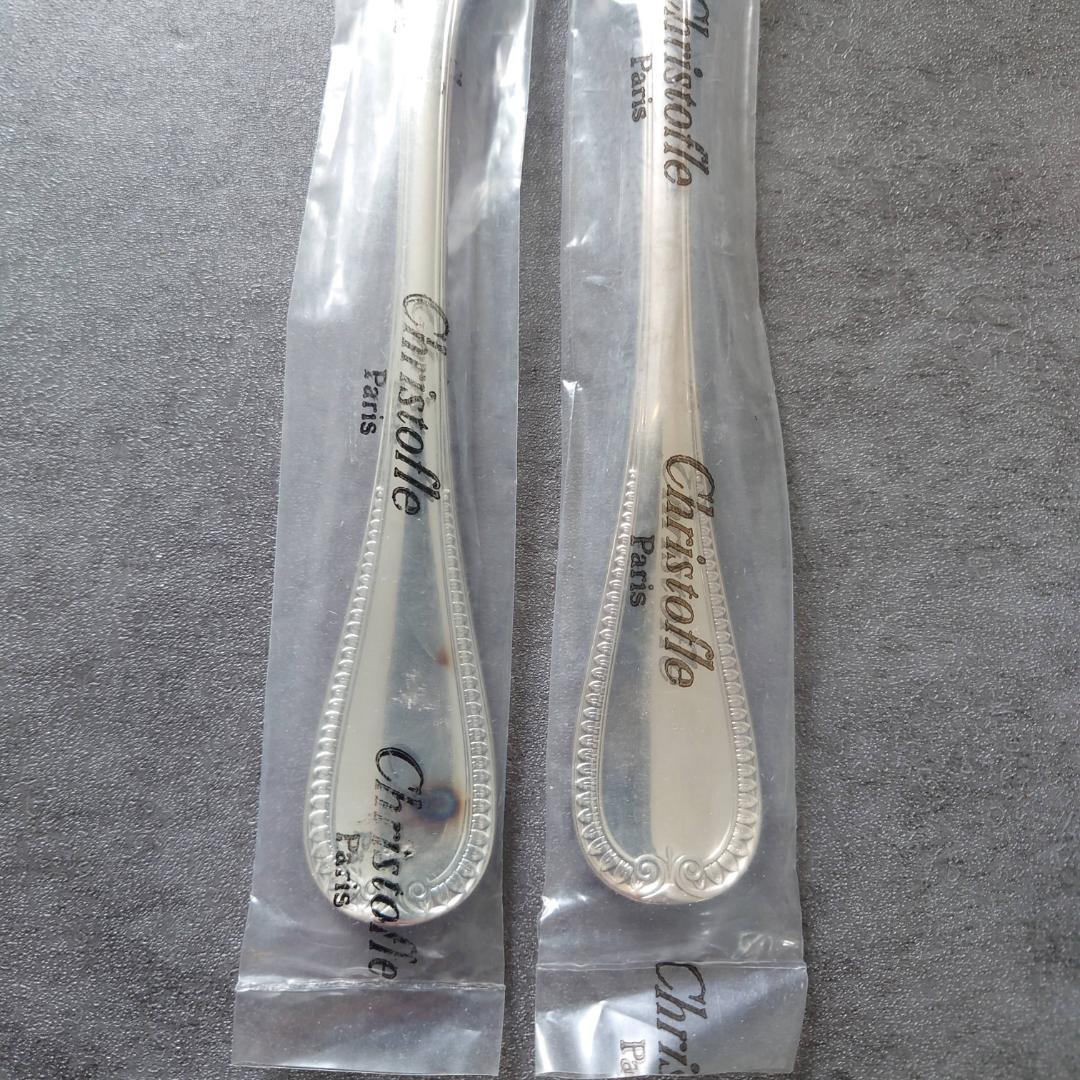 希少 クリストフル マルメゾン テーブルフォーク 未開封 2点