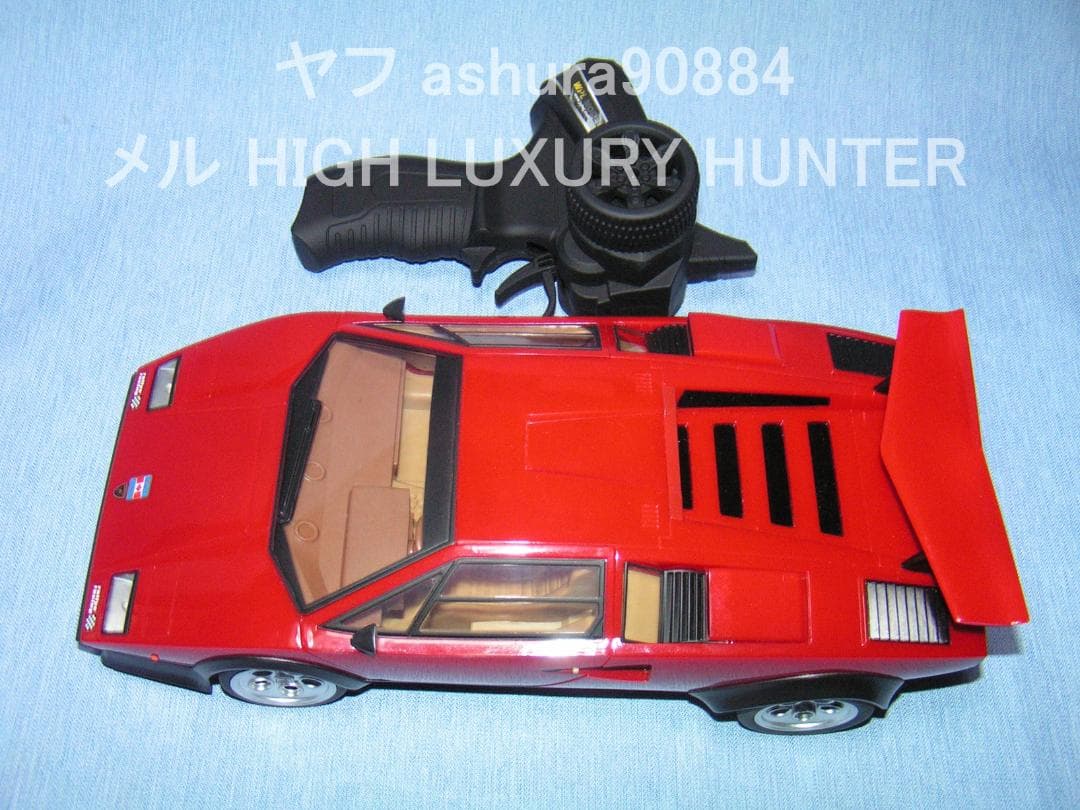 1/14 『カウンタック LP500S 赤』 ホビーラジコン化 改造品 - メルカリ