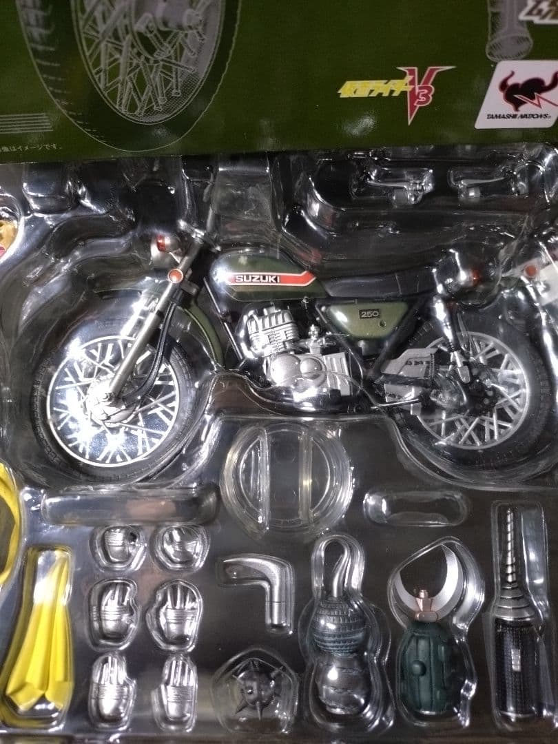 S.H.Figuarts ライダーマン＆ライダーマンマシンフィギュアセット。美品