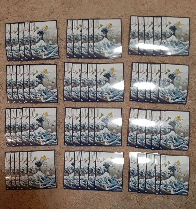 ポケモンカード デッキシールド スリーブ 浮世絵しろがね山日本語版