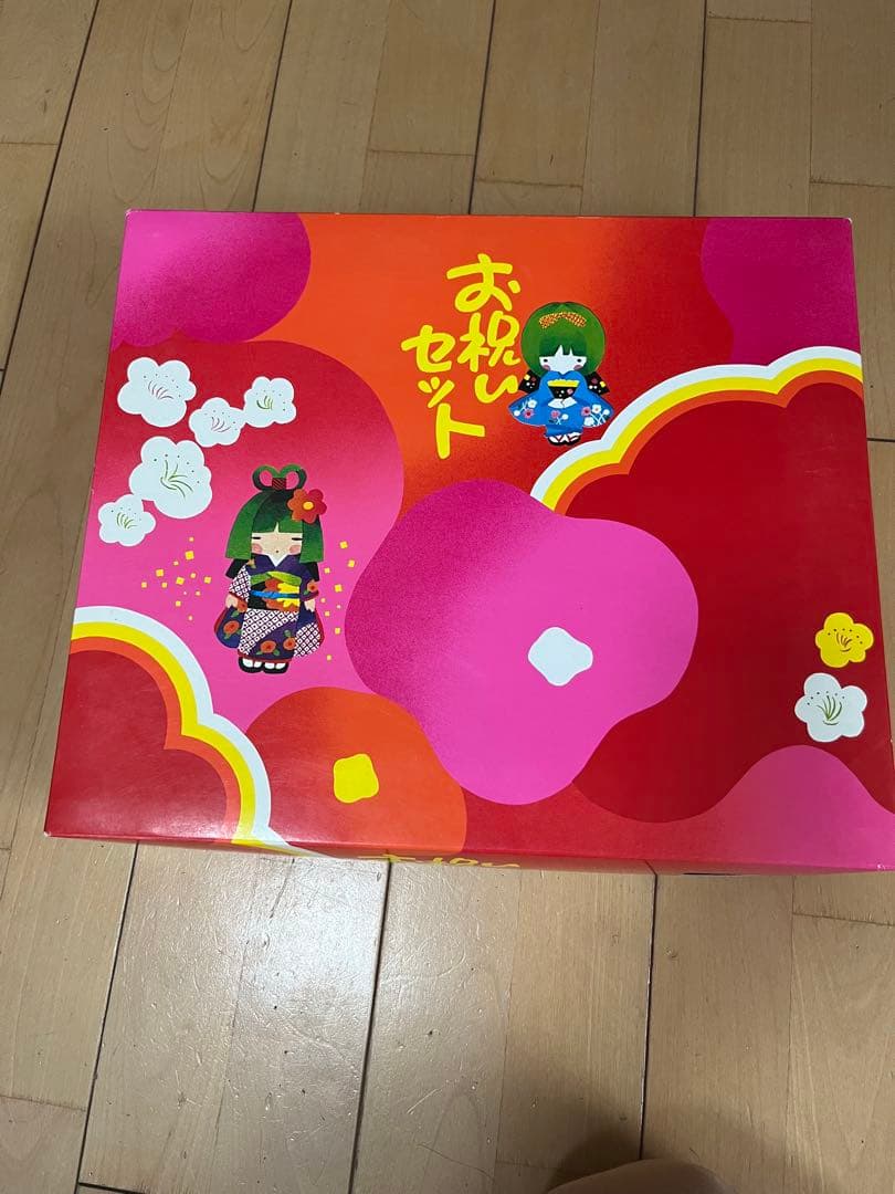 晴れ着‼️七五三用着物 黒とピンクの花柄