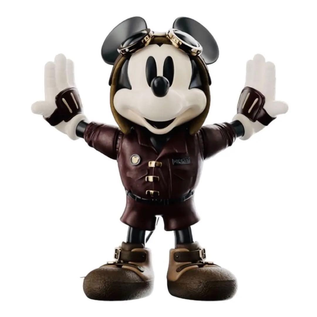ミッキーマウス パイロット スタチュー フィギュア ディズニー