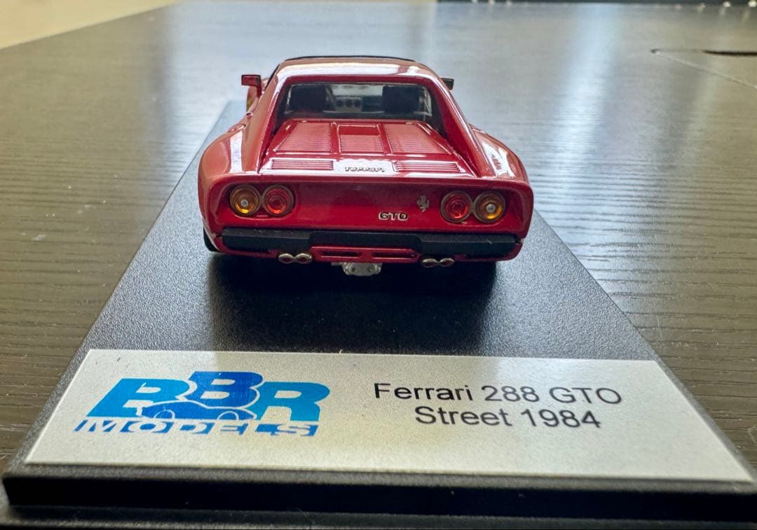 Ferrari 288 GTO 1984 BBR 1/43スケールモデル - メルカリ