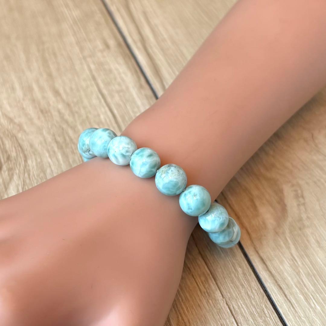 半額セール穏やかな水面の波に揺られ心も体も癒される/パワーストーン/ ラリマー