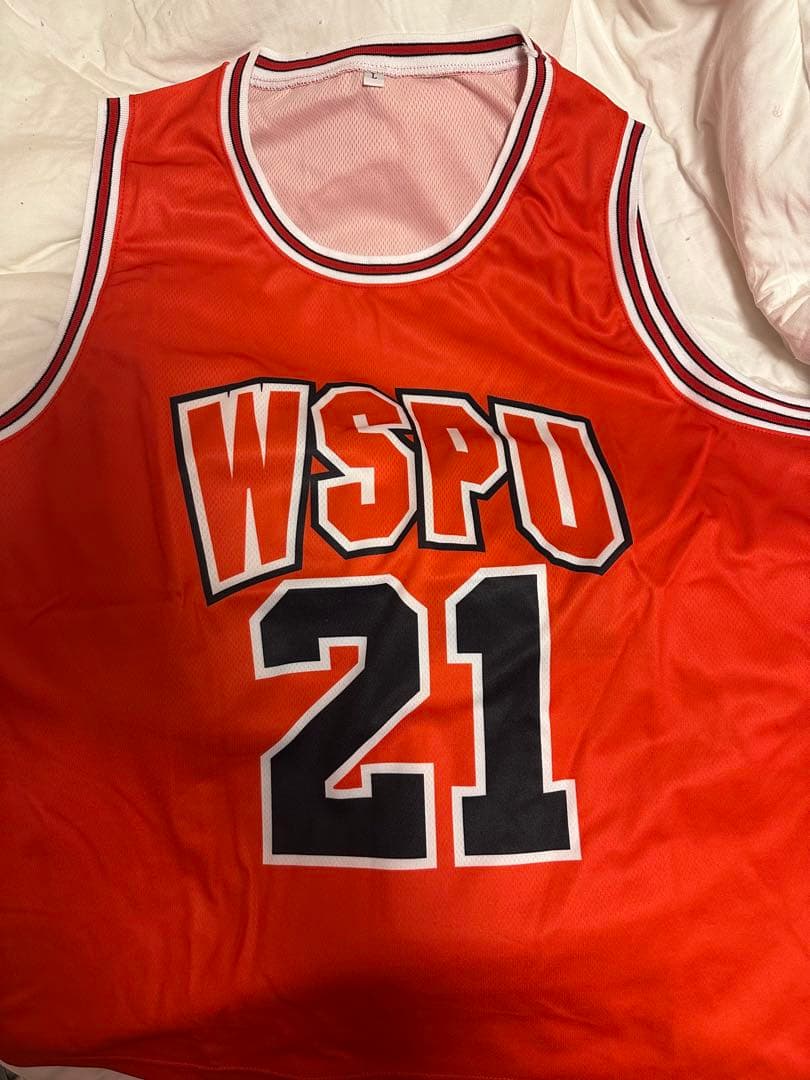 WurtS バスケユニフォーム バスユニ 黒 赤 青