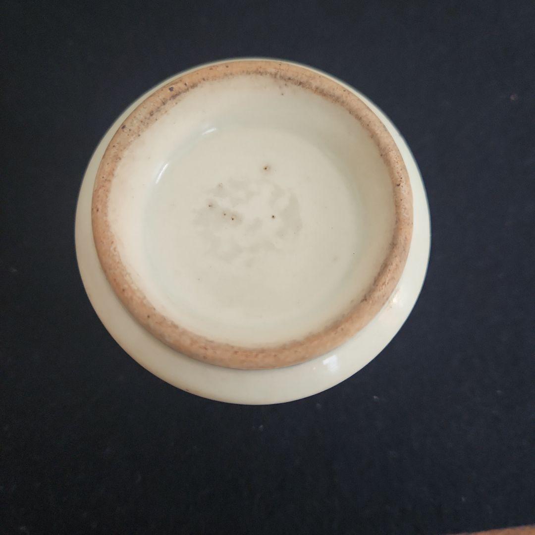 李朝染付け薬壺