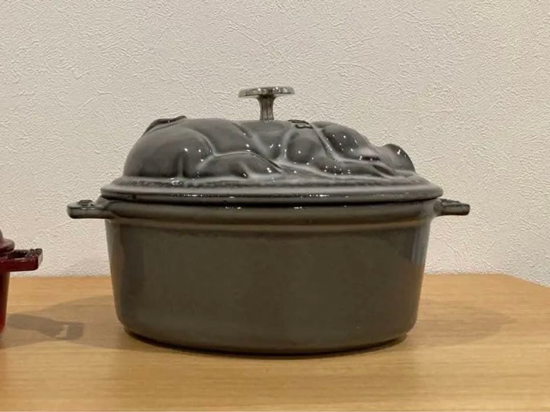 staub 旧ピギーココット　オーバル　17 レア　ストウブ