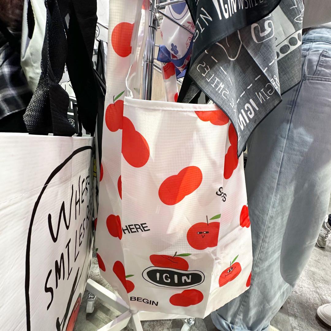 限定】BTS ジン IGIN POPUP APPLE GIN エコバッグ - メルカリ