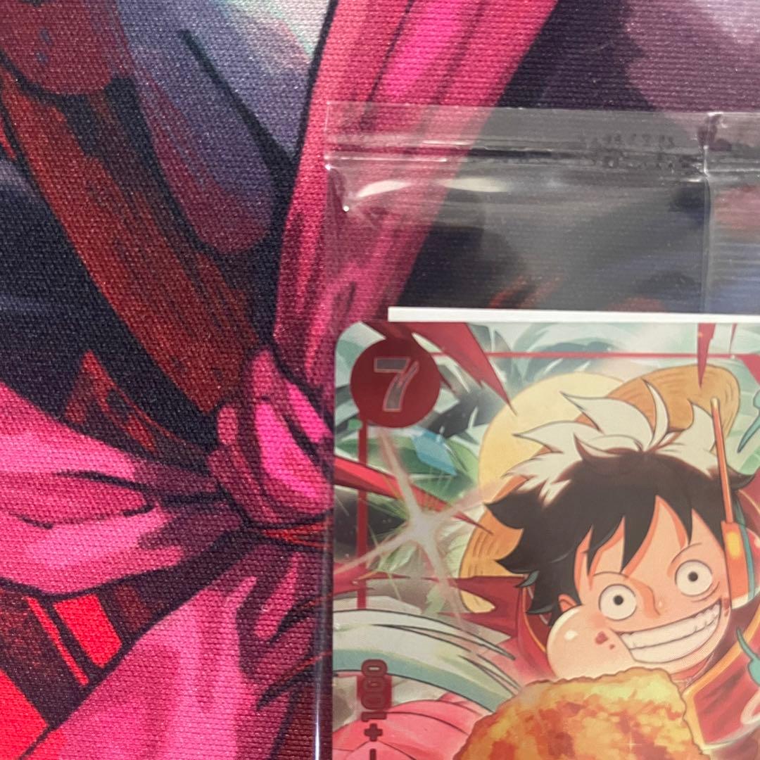 未開封プロモ】モンキー・D・ルフィ／モスバーガー＆セブンイレブン 計