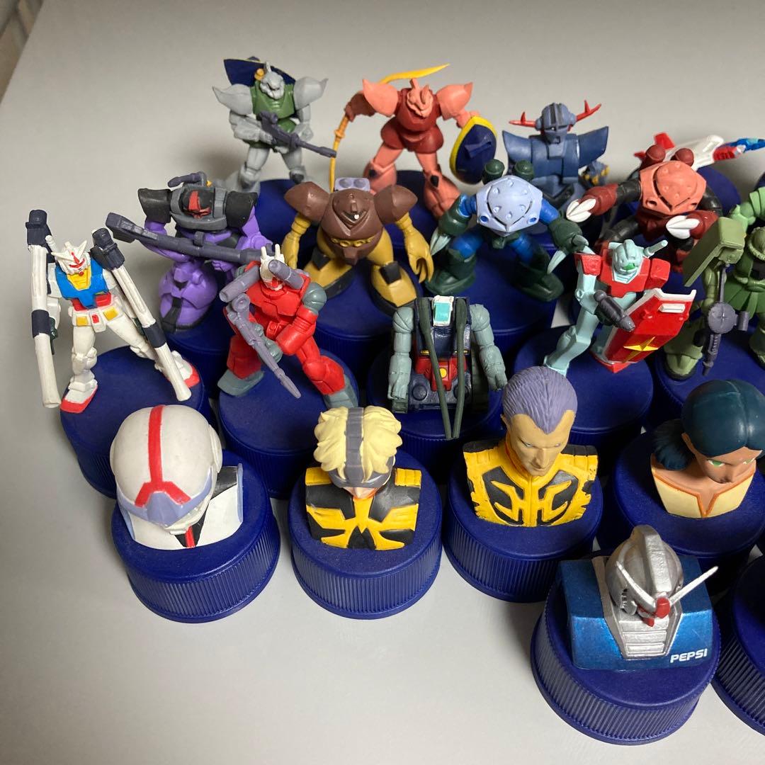 ガンダム ペプシボトルキャップ30種 シークレット2種 - メルカリ